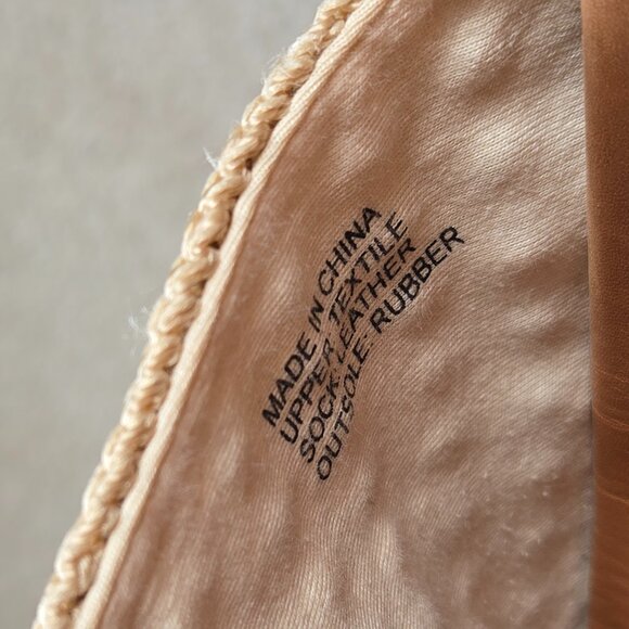 NWOT The Sak Bolinas Crochet Clogs Wood Beads Boho Size 8 - Picture 7 of 8